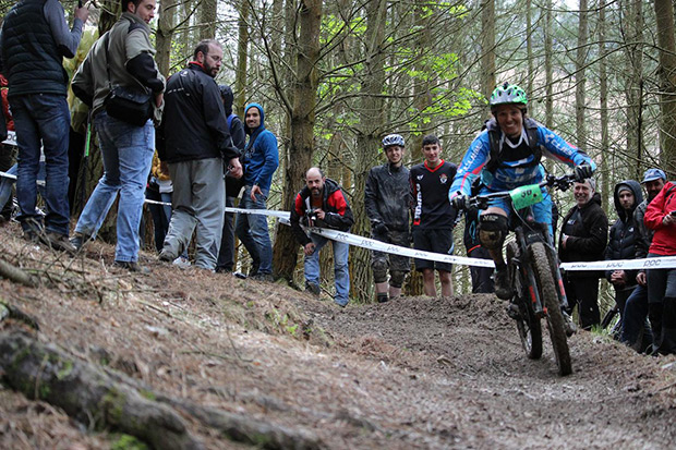 Victoria de José Antonio Díez Arriola en la primera prueba del Open EnduroAstur BTT 2016