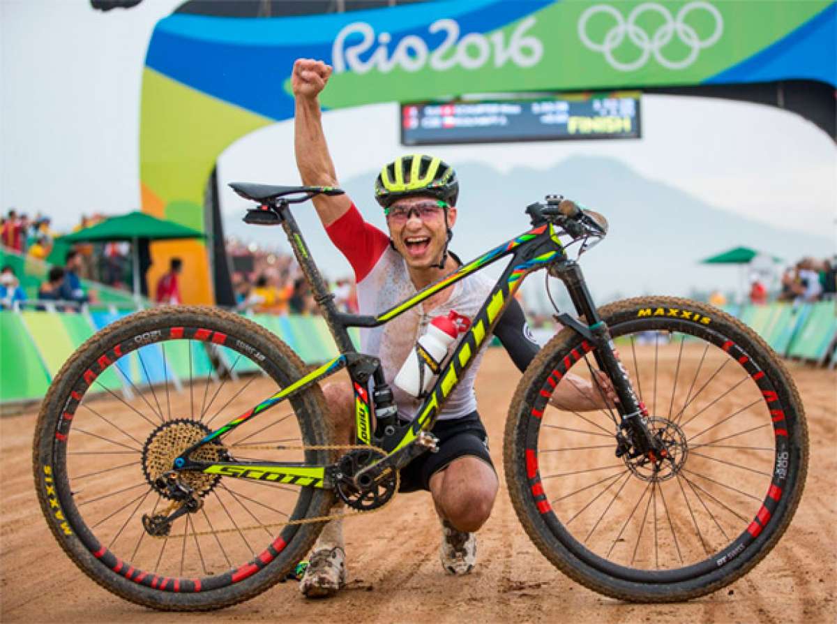 El año de Nino Schurter: medalla de oro en los JJ.OO. de Río