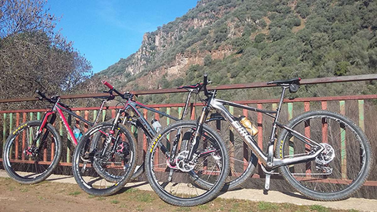 La foto del día en TodoMountainBike: 'Sobre el río Guadiato'