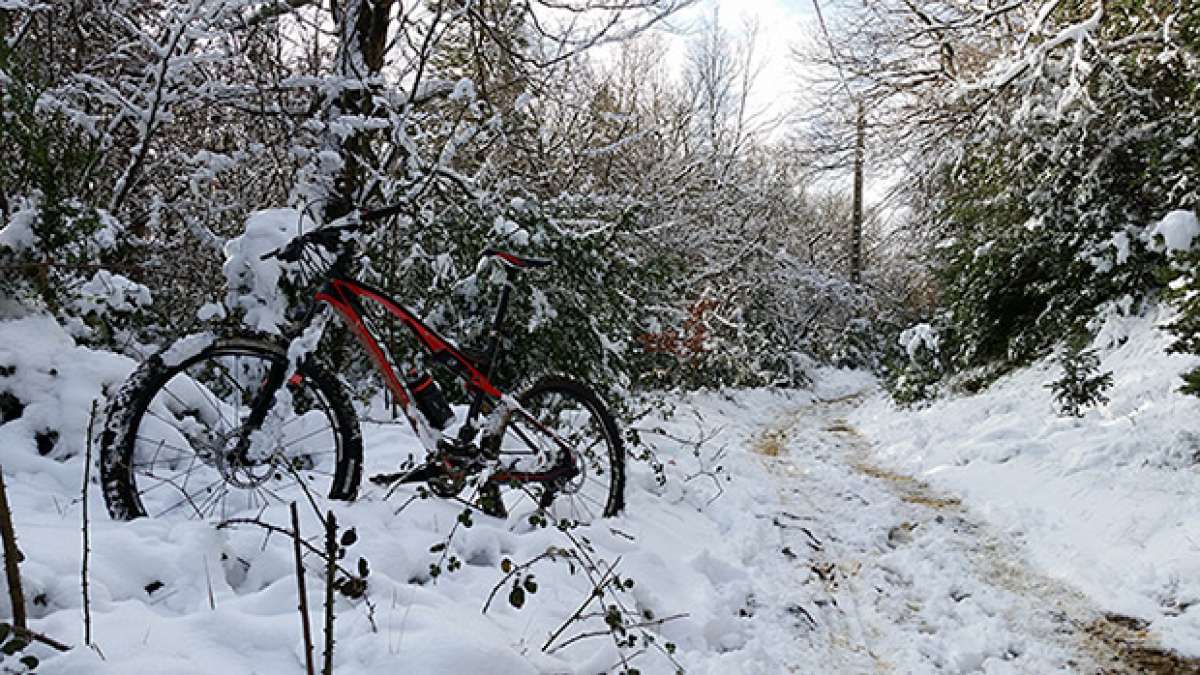 La foto del día en TodoMountainBike: 'Primera Ruta Blanca'