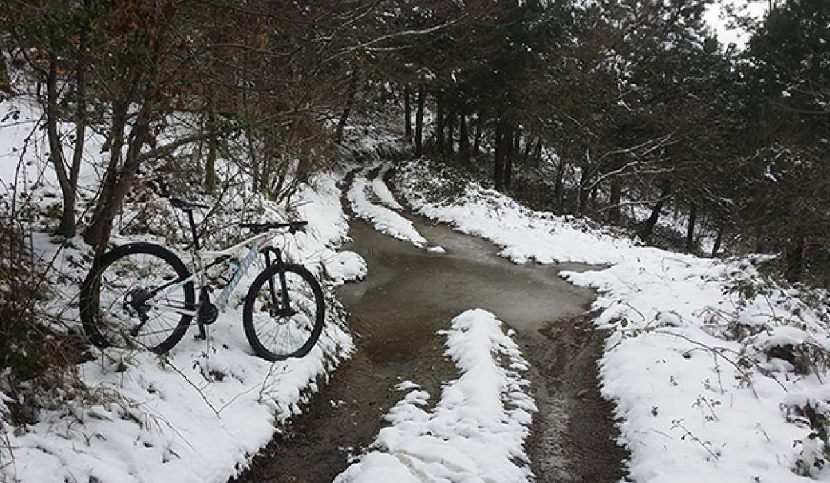 La foto del día en TodoMountainBike: 'Las bicicletas no solo son para el Verano'