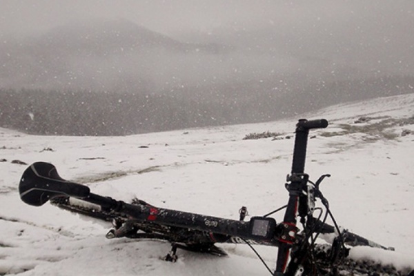 La foto del día en TodoMountainBike: "Winter is here..."