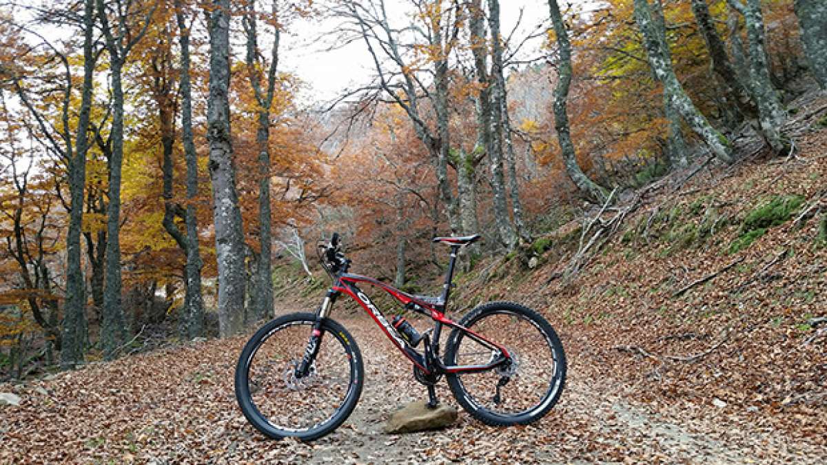 La foto del día en TodoMountainBike: "Otoño en Ezcaray"