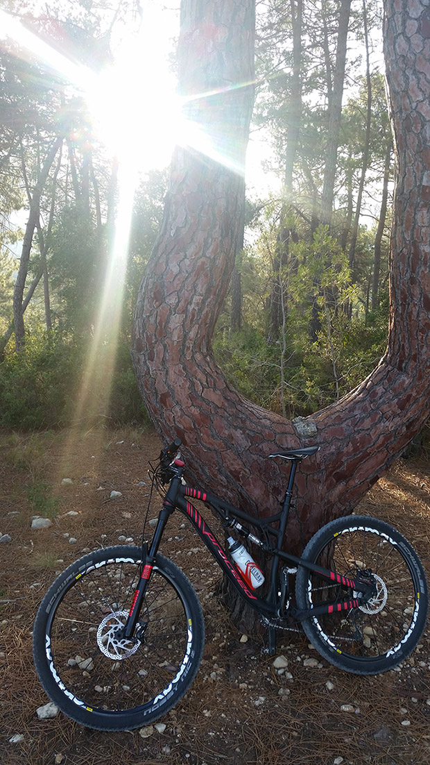 En TodoMountainBike: La foto del día en TodoMountainBike: 'Senda del Tirachinas'