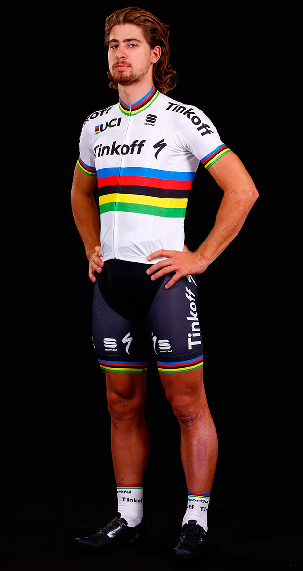 equipación del Campeón del Mundo Sagan, Sportful