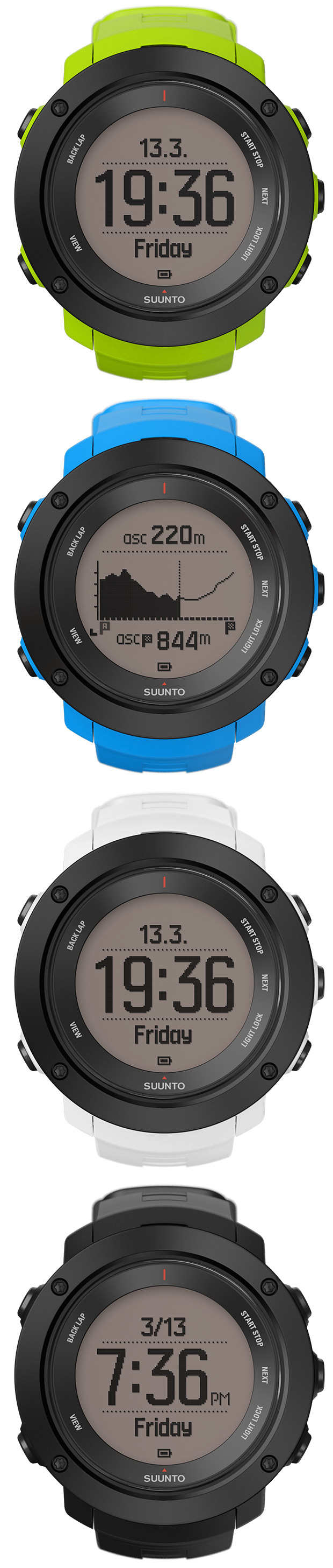 Suunto Ambit3 Vertical, un reloj GPS deportivo diseñado para coronar cimas