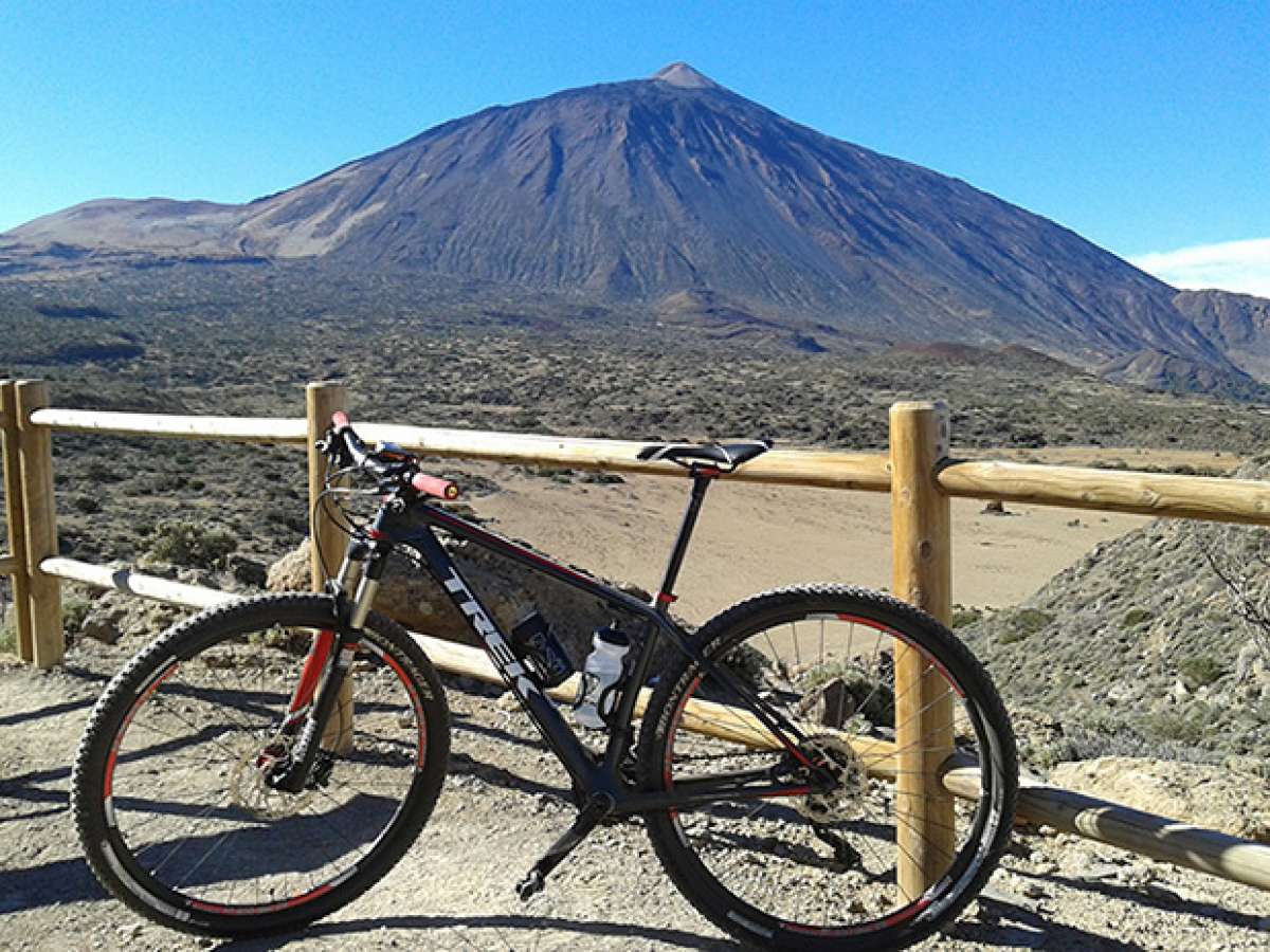 La foto del día en TodoMountainBike: 'Vista del Teide desde La Fortaleza'