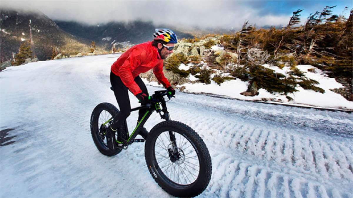 Ascendiendo el Monte Washington en 'Fat Bike' con Tim Johnson