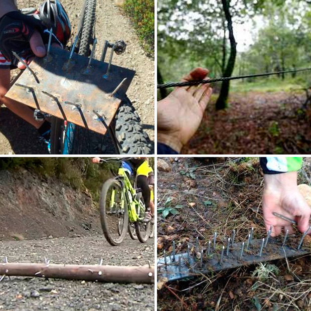 Aparecen nuevas trampas para ciclistas en la zona de Bellvei (Tarragona)