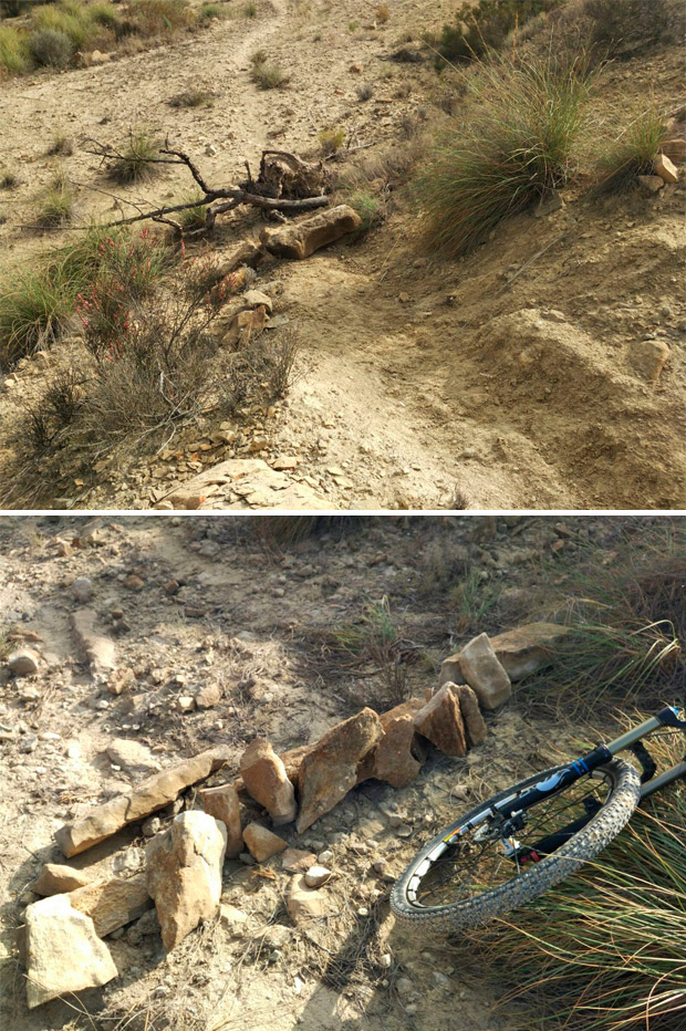 En TodoMountainBike: Alerta en Galicia y Murcia: trampas para ciclistas de montaña en Caldas de Reis y Cieza