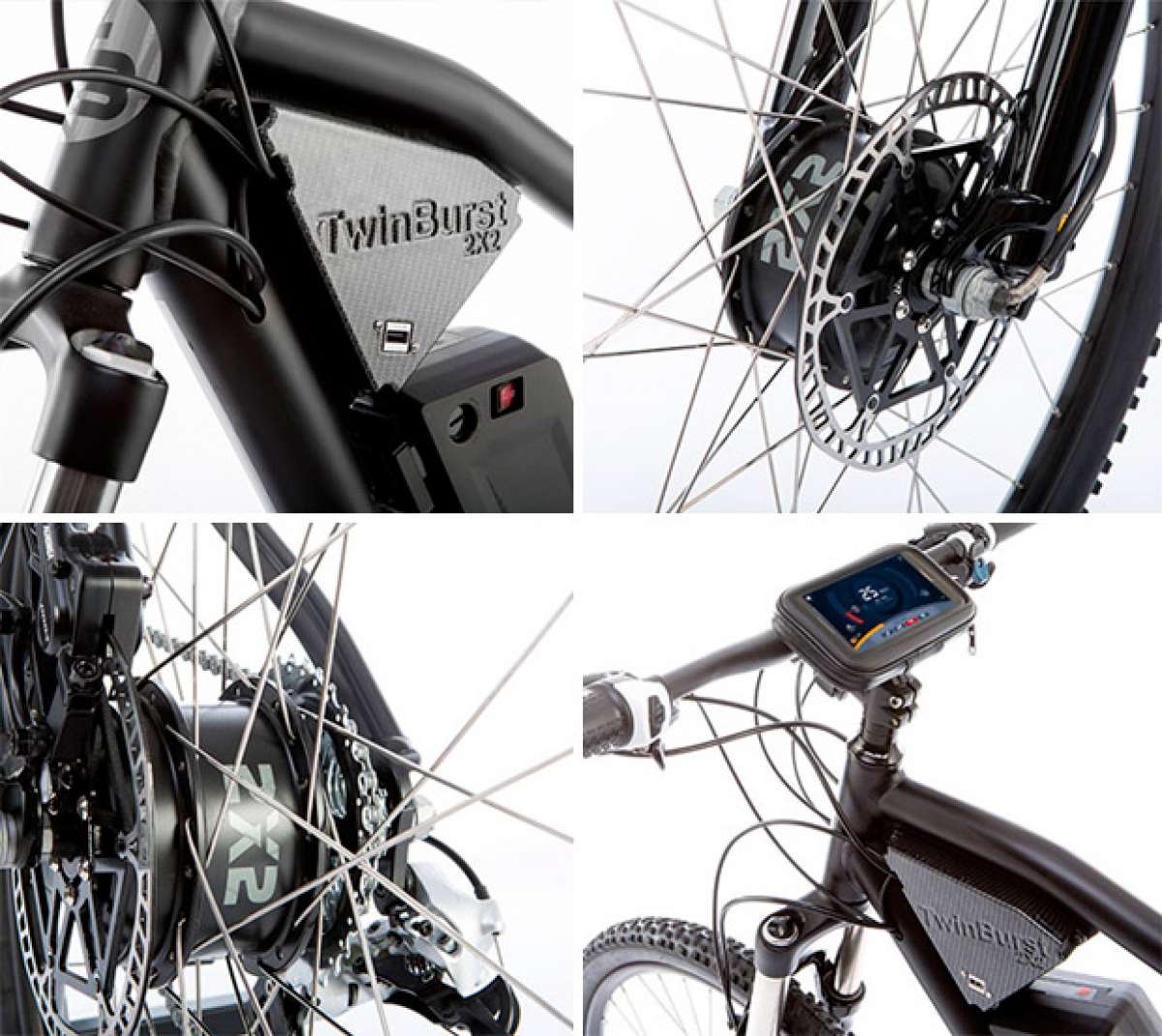 TwinBurst, bicicletas eléctricas con asistencia a las dos ruedas