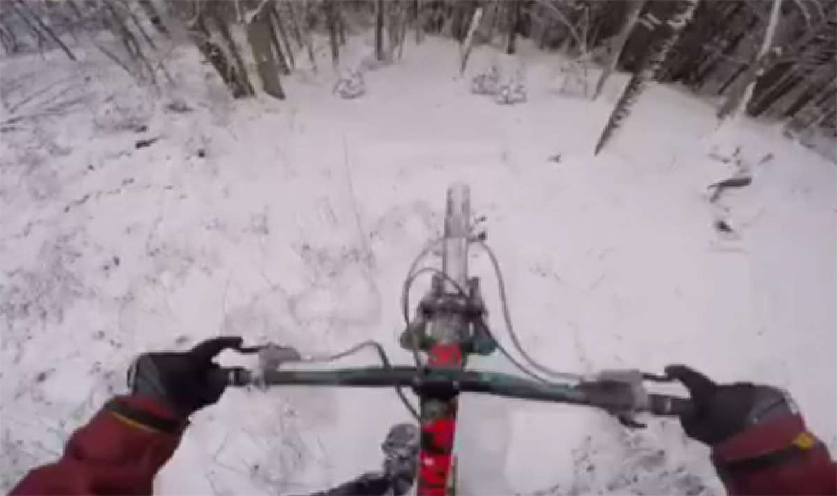 Rodando sobre la nieve a toda velocidad con Vincent Tupin