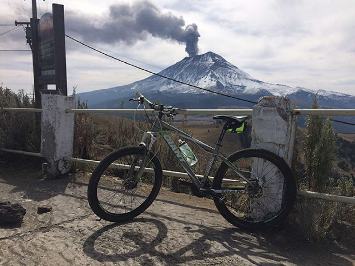 La foto del día en TodoMountainBike: "El Volcán Popocatépetl"