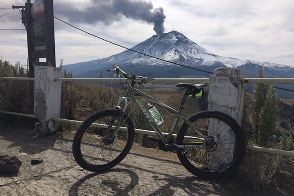 La foto del día en TodoMountainBike: "El Volcán Popocatépetl"