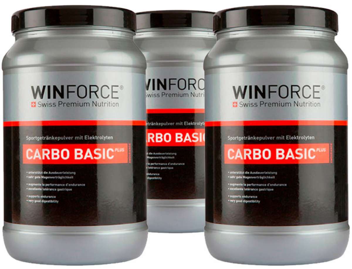Nuevo sabor neutro para el Winforce Carbo Basic Plus