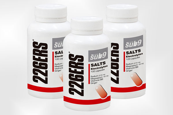 Adiós a la deshidratación y los calambres con las 226ERS Sub9 Salt Electrolytes