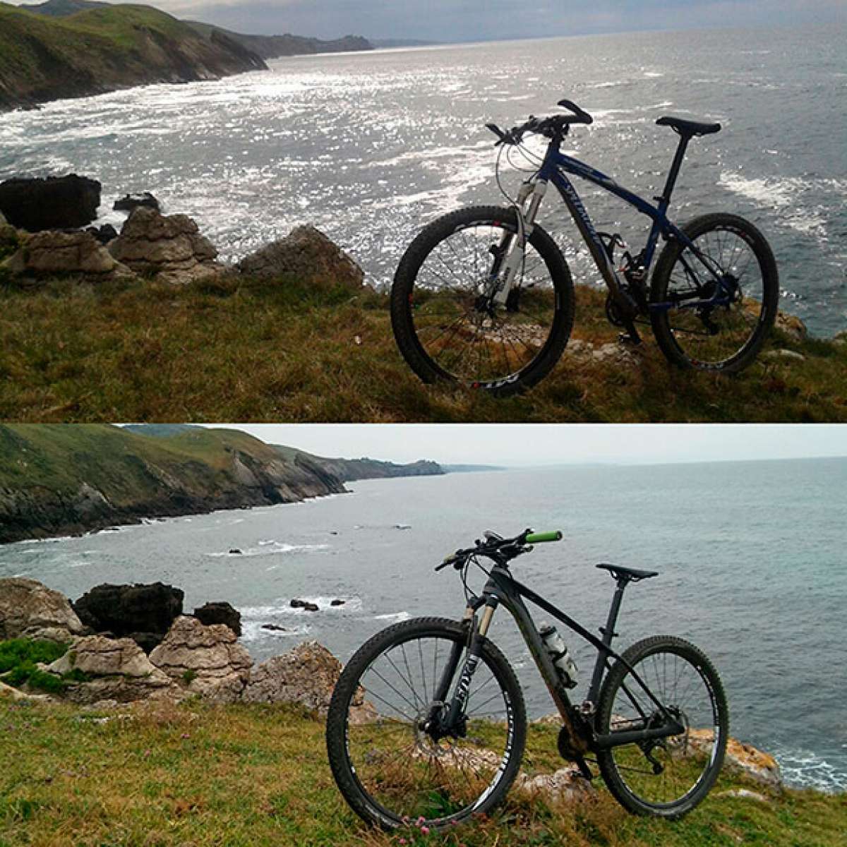 La foto del día en TodoMountainBike: "Pasado y Presente"
