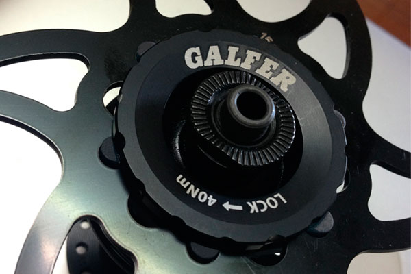 Galfer presenta un adaptador para bujes Shimano Center Lock