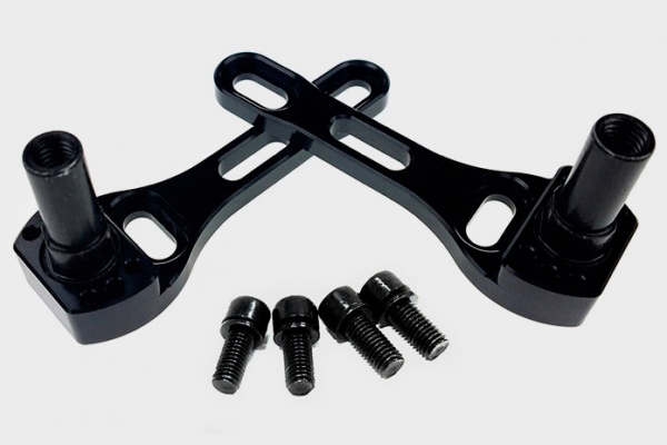 De frenos de llanta a frenos V-Brake con los nuevos adaptadores de Monty