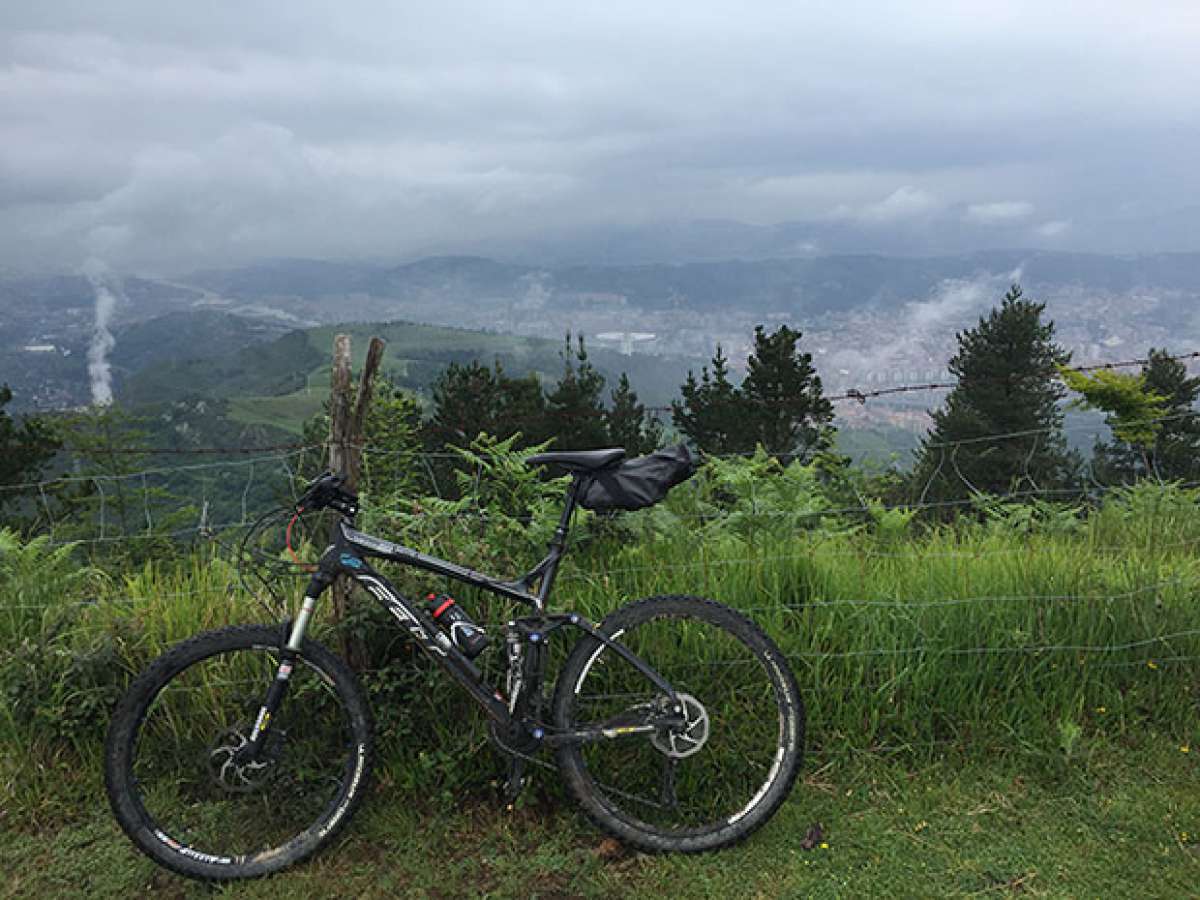 En TodoMountainBike: La foto del día en TodoMountainBike: 'Anillo Verde de Bilbao'