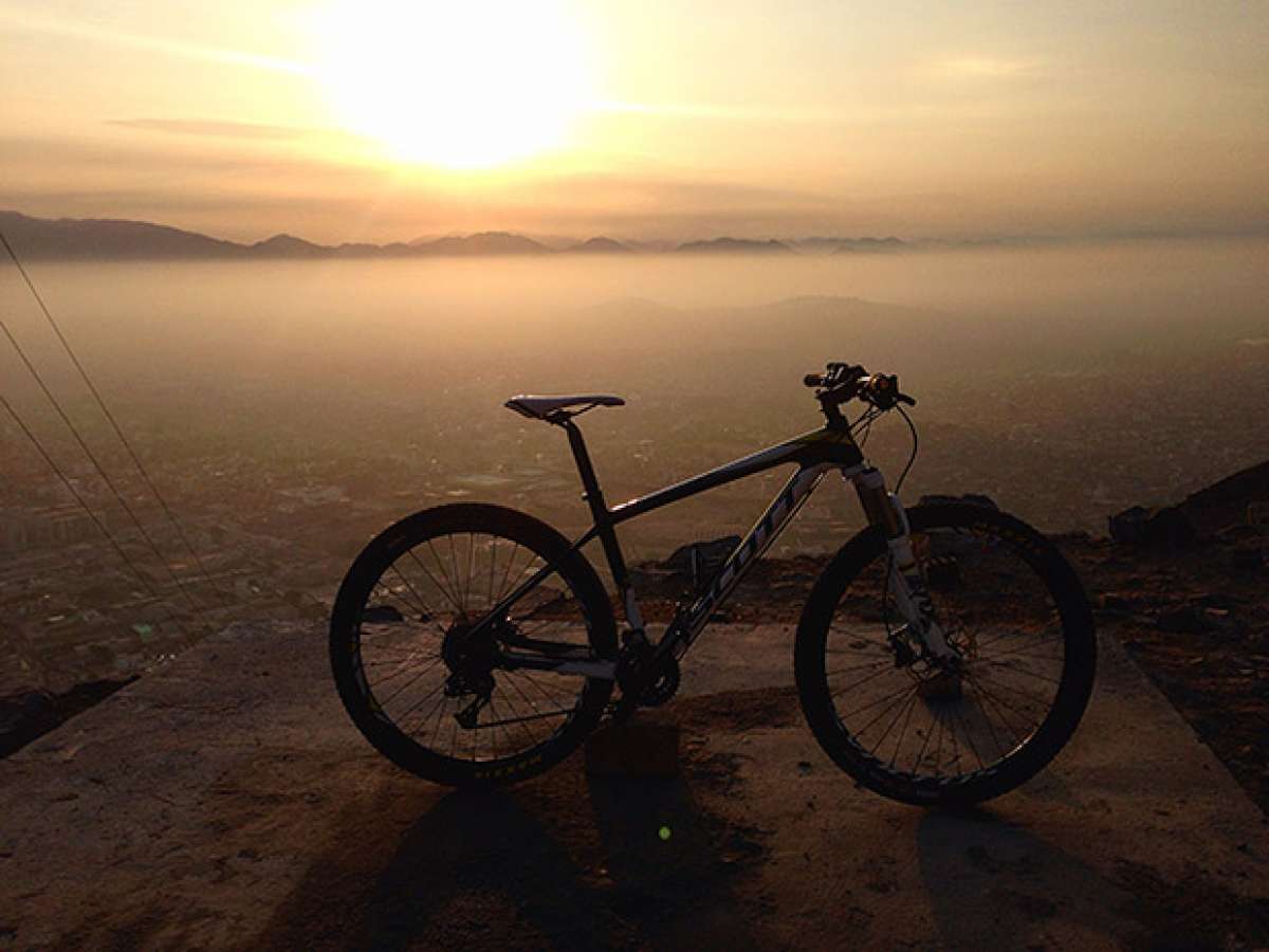 La foto del día en TodoMountainBike: "Antenas del Morro Solar"