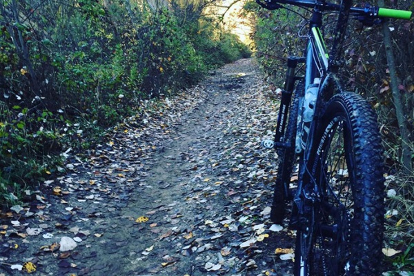 La foto del día en TodoMountainBike: "Atardecer en el Llano de la Perdiz"