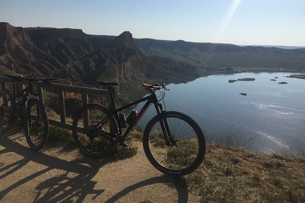 La foto del día en TodoMountainBike: "Barrancas de Burujón"