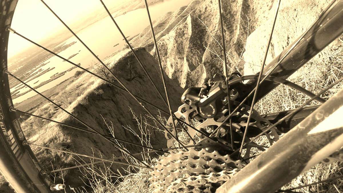 La foto del día en TodoMountainBike: "En las Barrancas de Burujón"