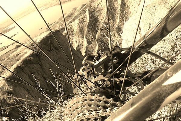 La foto del día en TodoMountainBike: "En las Barrancas de Burujón"