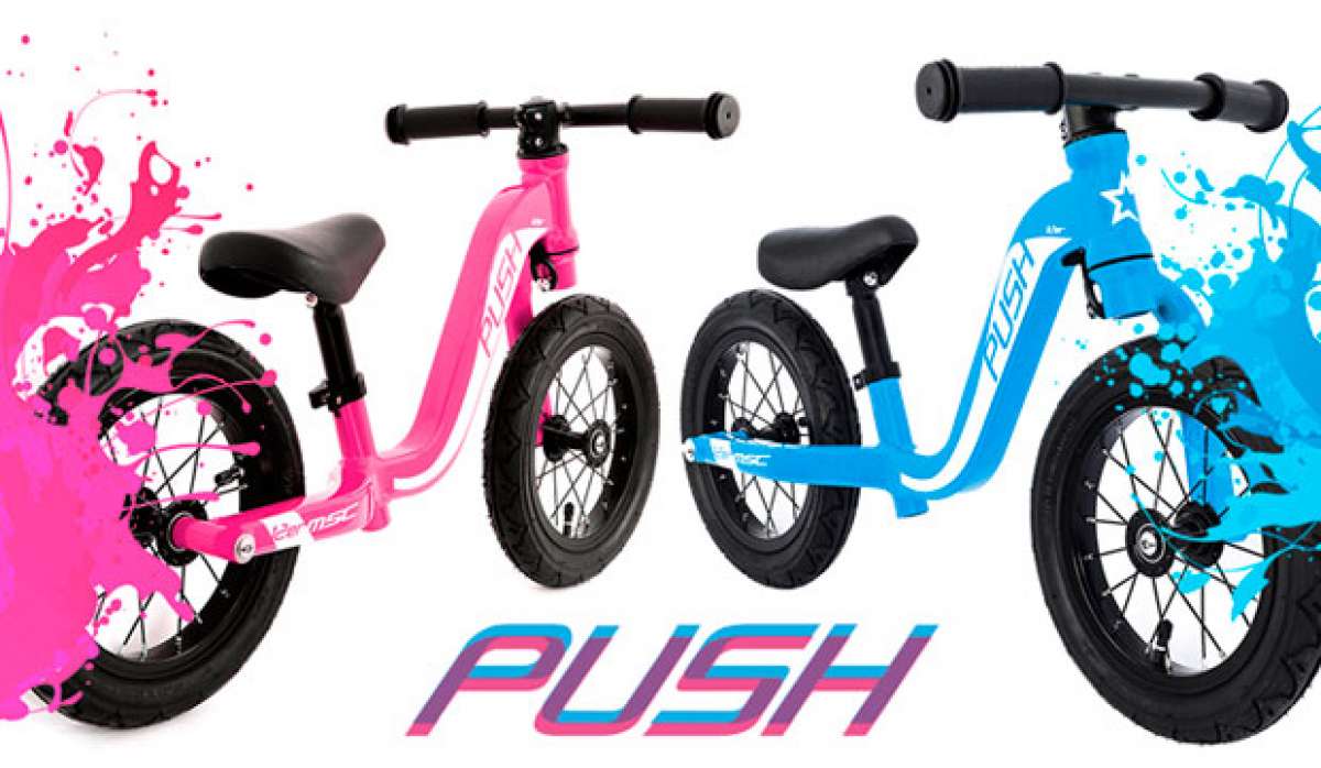 MSC Push 12er, una minimalista bicicleta de equilibrio para los más pequeños de la casa