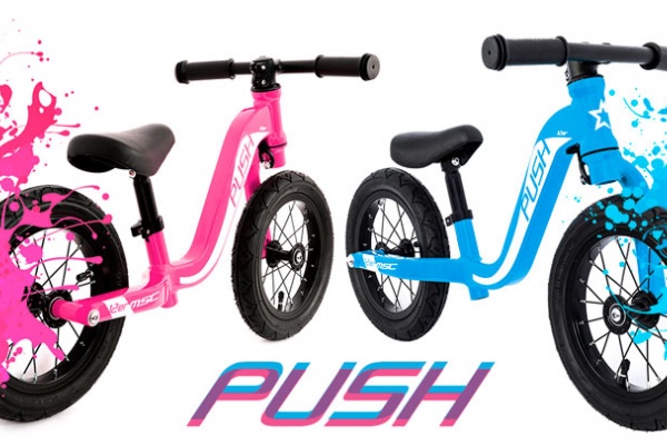 MSC Push 12er, una minimalista bicicleta de equilibrio para los más pequeños de la casa