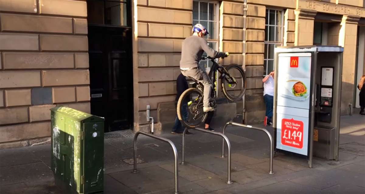 En TodoMountainBike: Sesión de Bike Trial en Edimburgo con Danny MacAskill, Dave Mackison, Myles Bonnar y Duncan Shaw