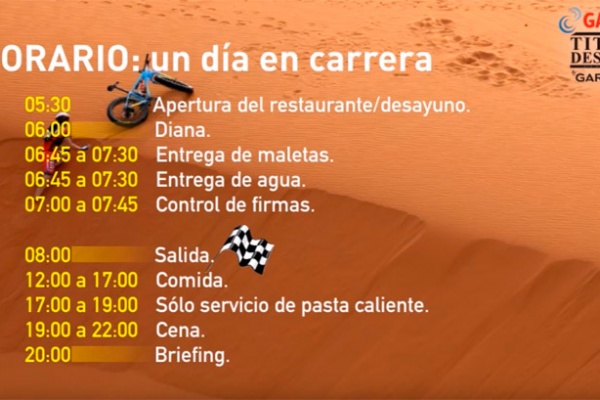 Todo lo que hay que saber sobre la Titan Desert 2017, en el "briefing" oficial de la prueba