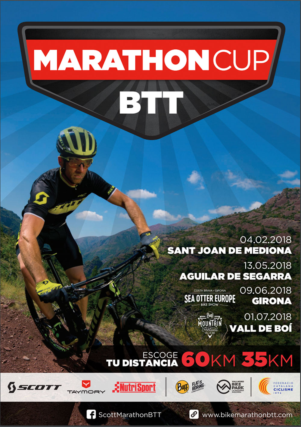 En TodoMountainBike: Desvelado el calendario de la Marathon Cup 2018