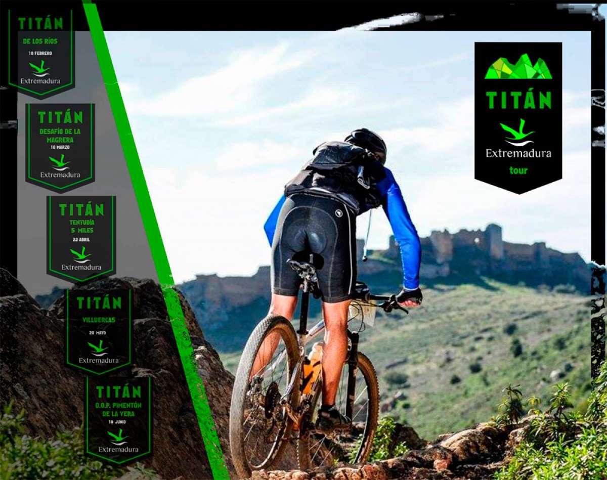 En TodoMountainBike: Calendario del circuito Titán Extremadura Tour 2018