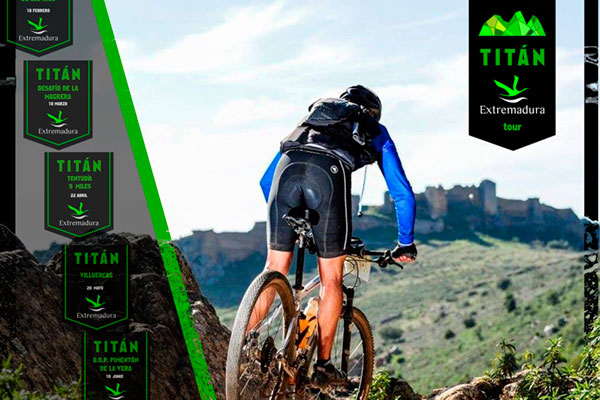 Calendario del circuito Titán Extremadura Tour 2018