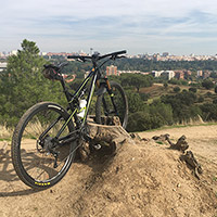 La foto del día en TodoMountainBike: 'En el pulmón de Madrid'
