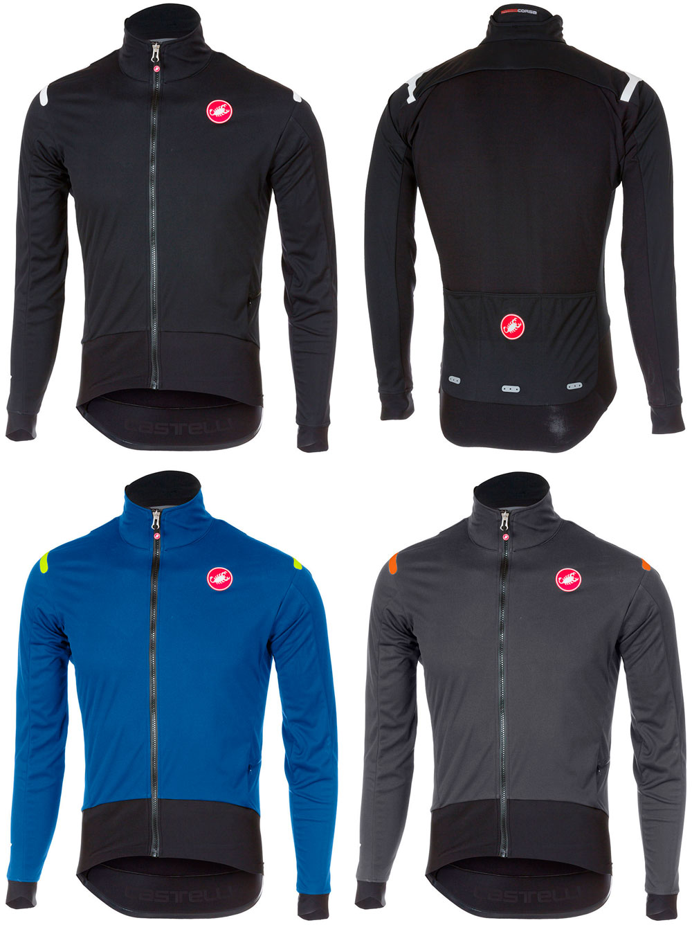 En TodoMountainBike: Castelli Alpha RoS Jersey, una chaqueta-maillot para rodar con lluvia o sol con toda comodidad