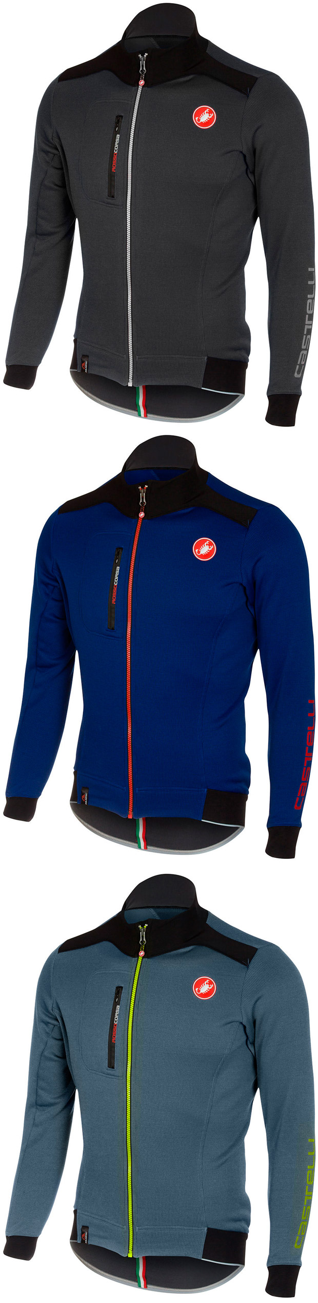 En TodoMountainBike: Castelli Potenza Jersey FZ: un nuevo maillot con función de chaqueta, o viceversa