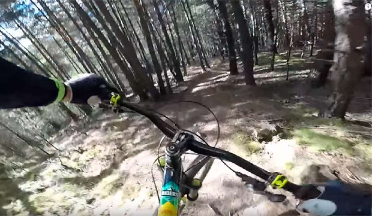 Cédric Gracia, una pista secreta de Vallnord y una bicicleta sin cadena