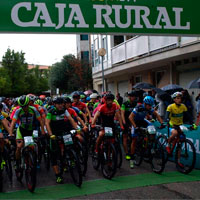 Un ciclista atropellado mortalmente mientras calentaba para la Copa Caja Rural de Estella por un conductor octogenario