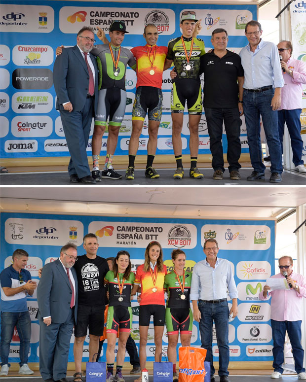 En TodoMountainBike: Ismael Ventura y Natalia Fischer, vencedores del Campeonato de España XCM 2017