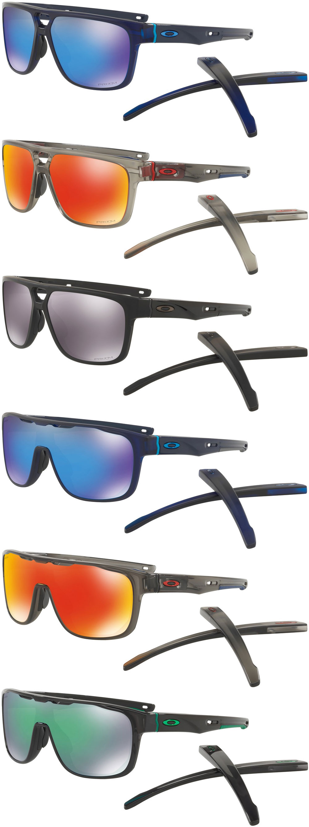 En TodoMountainBike: Más modelos para la colección Oakley Crossrange, las gafas más polivalentes de la firma