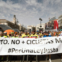 El ciclismo, un deporte de alto riesgo en España