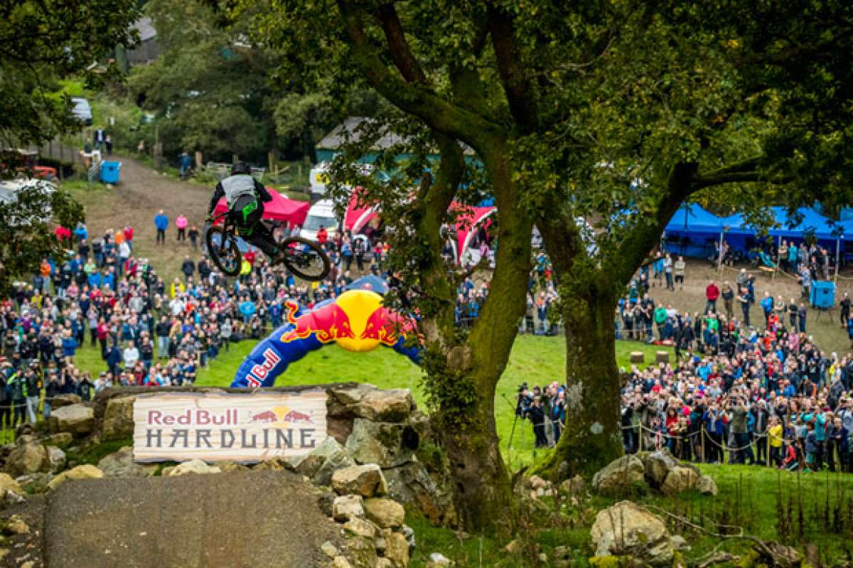 Craig Evans, vencedor de la Red Bull Hardline 2017