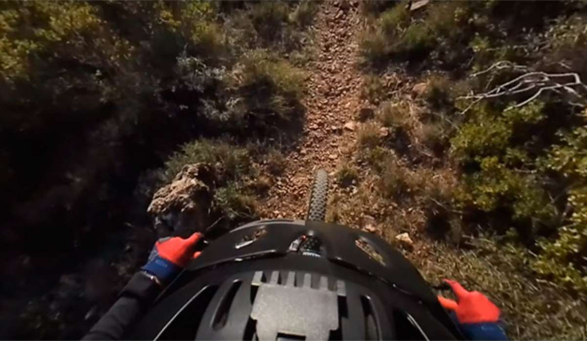 En TodoMountainBike: De ruta por Riglos (Huesca) con David Cachon y la cámara Nikon KeyMission 360