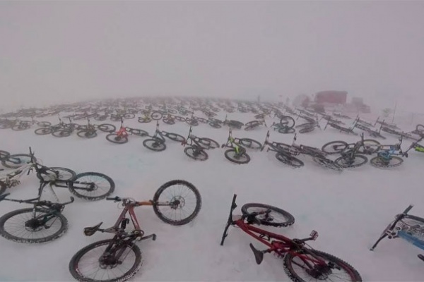 La Mountain of Hell 2017, desde la bicicleta de Fabien Cousinié