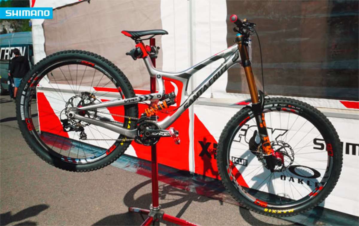 En TodoMountainBike: La Santa Cruz V10 29er de Loris Vergier, al detalle