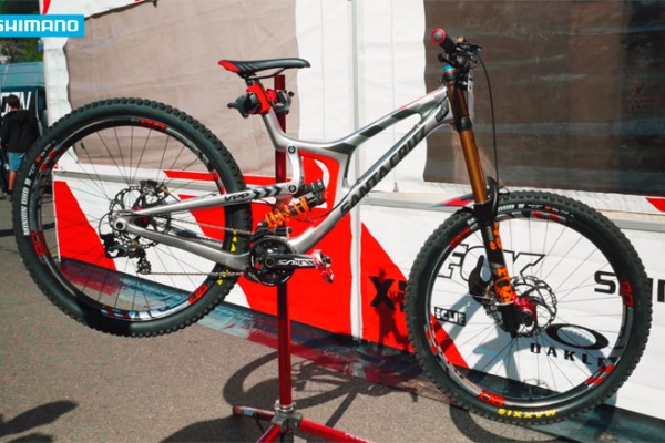 La Santa Cruz V10 29er de Loris Vergier, al detalle