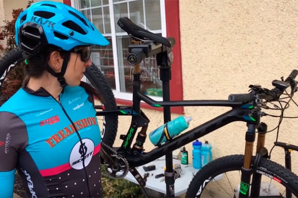 La Scott Spark 900 Ultimate de Sonya Looney, al detalle